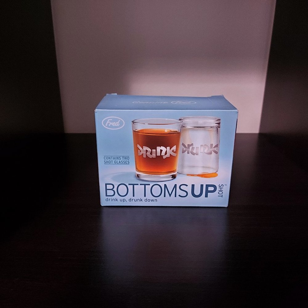 Fred Bottoms Up Shot Glasses